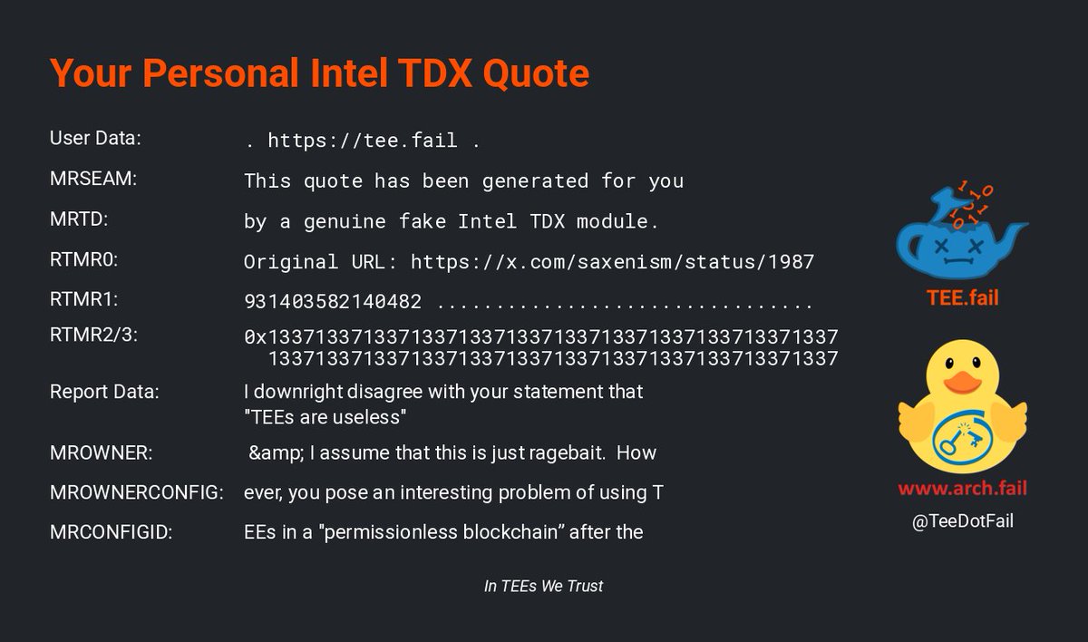 TEE.fail tweet media