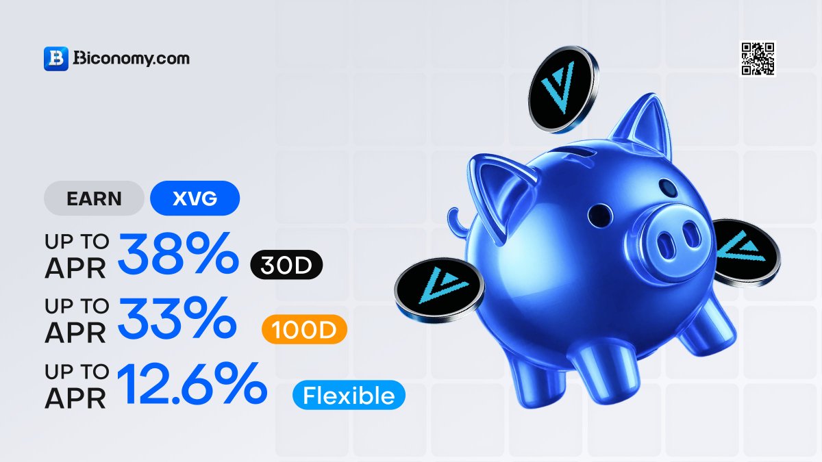 🚀 Biconomy.com Earn - #Verge Locked Products: Enjoy Up to 38% APR in Rewards! 🚀
 
Biconomy.com Earn is pleased to announce a Locked Products update on $XVG . Subscribe to #XVG on Biconomy.com Earn Locked Products during the Promotion Period to