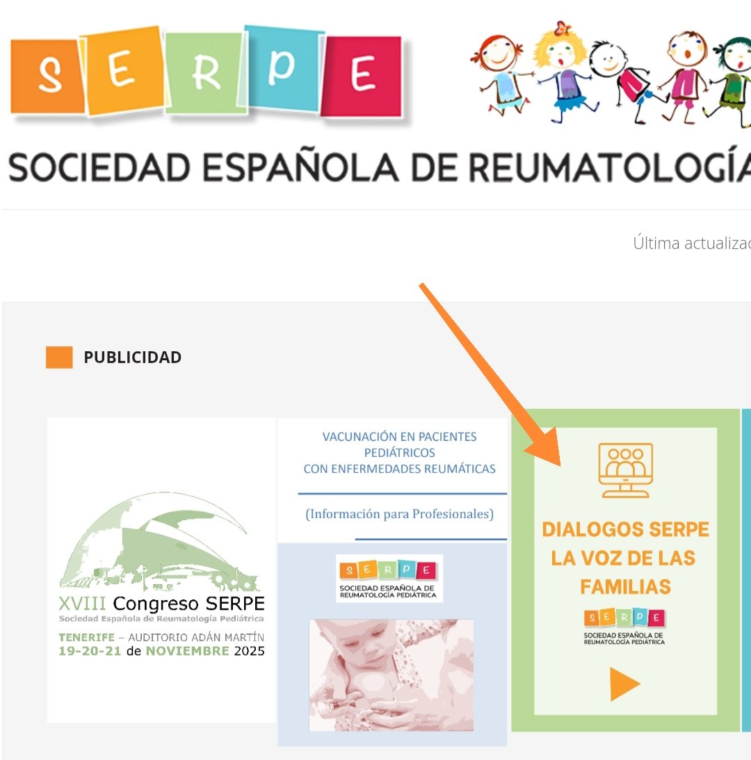SERPE_ReuPed's tweet image. Tienes en reumaped.es los 3 webinar Diálogos SERPE: Artritis Idiopática Juvenil, Osteogénesis Imperfecta y el último, que fue sobre Enfermedades Autoinflamatorias. #reumaped