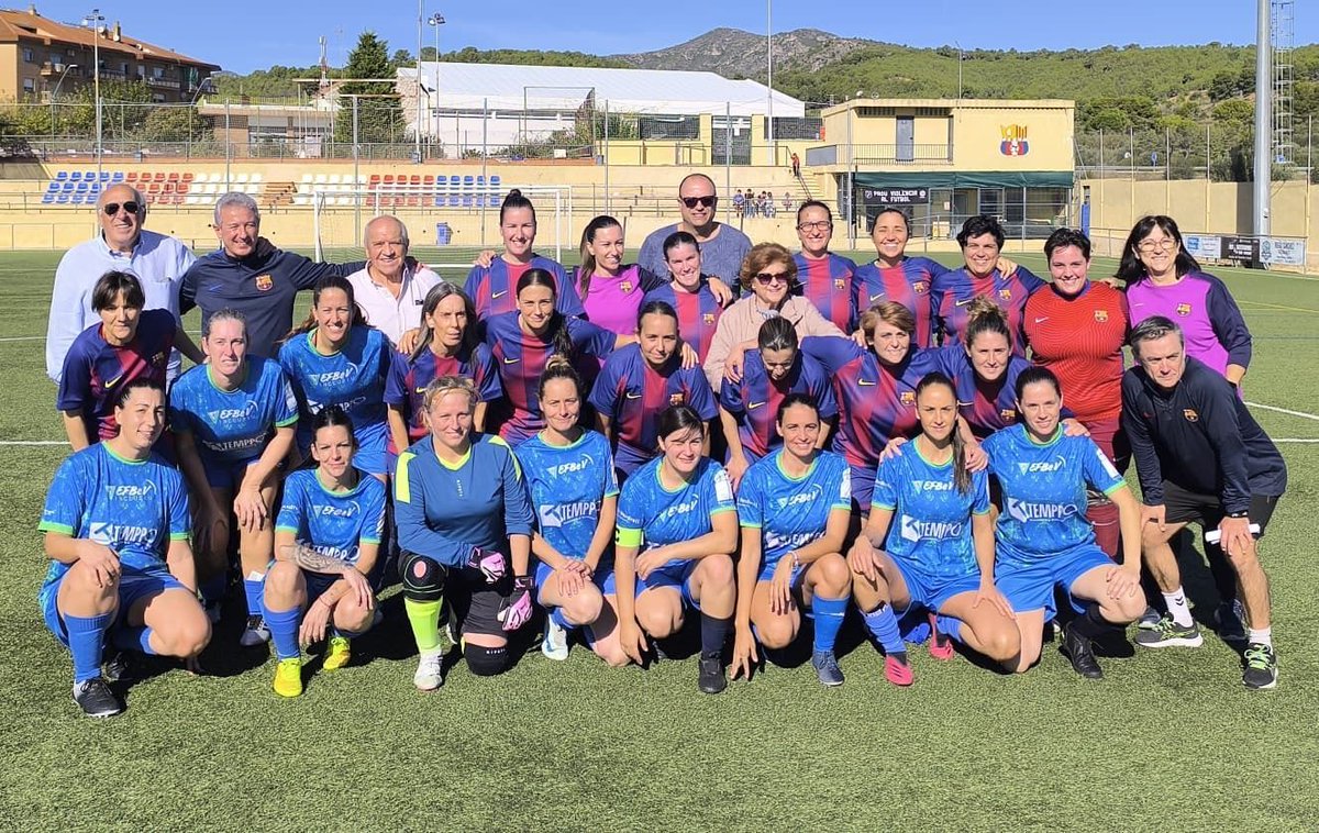 FCBjugadors's tweet photo. 🔵 🔴 Nou compromís de l'AJ FCB Femeni amb nova victòria (0-6) i hat-trick de Marta Lorente.⚽ 

Més info 👉 
https://t.co/AxU1EmUJaP https://t.co/PIVh9UCMwI