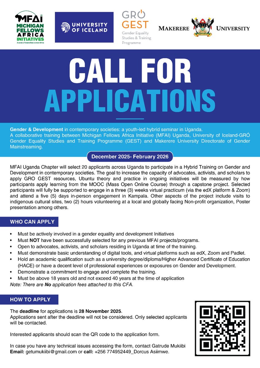 Michigan Fellows Africa Initiative (MFAI) tweet media