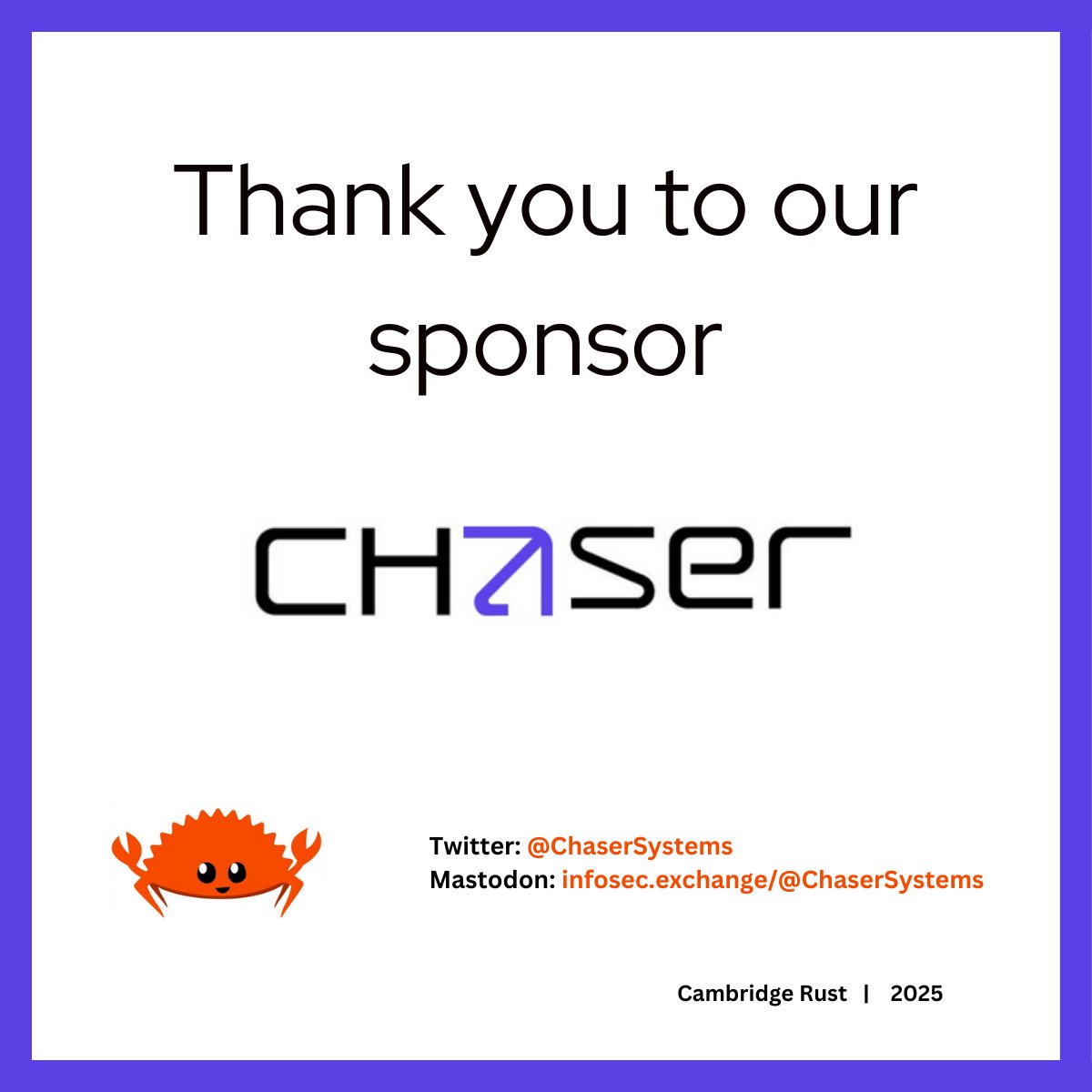 Chaser Systems tweet media