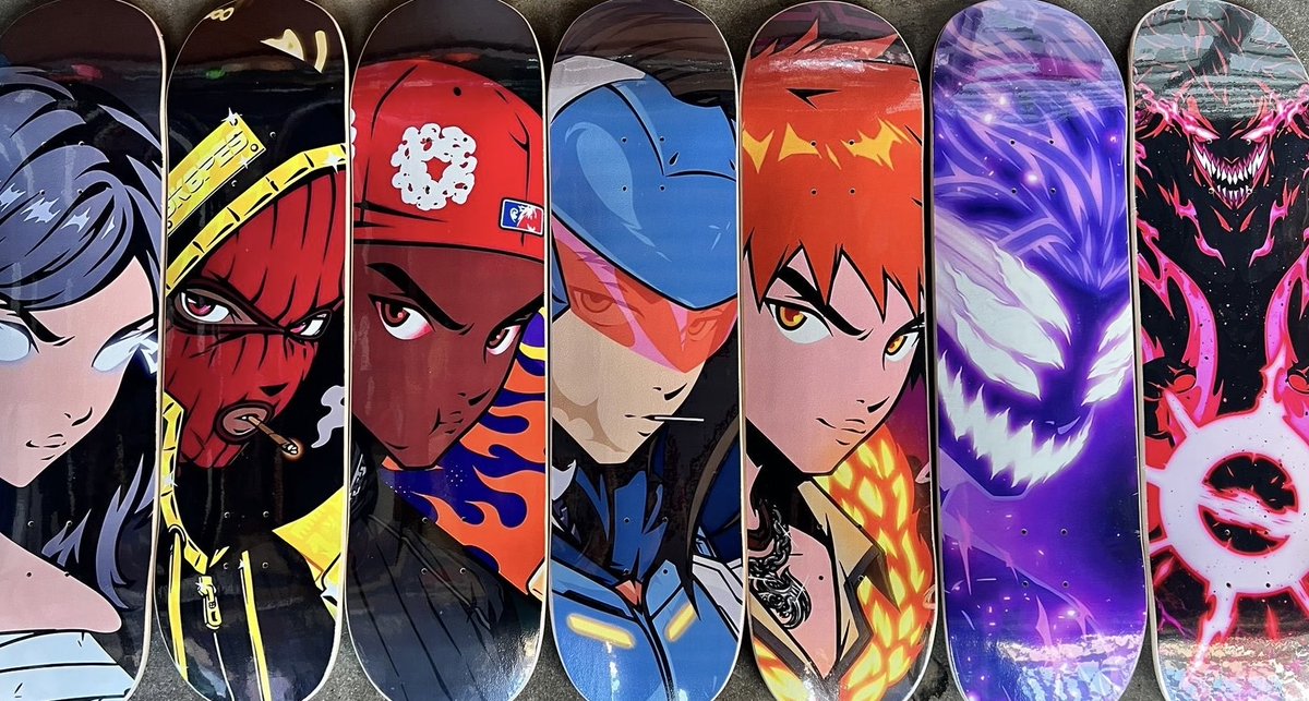 These Custom Decks are TOO fire!!! 🔥🤘🛹💨
<a href="/SK8PES/">SK8PES x NFCBlanks</a>