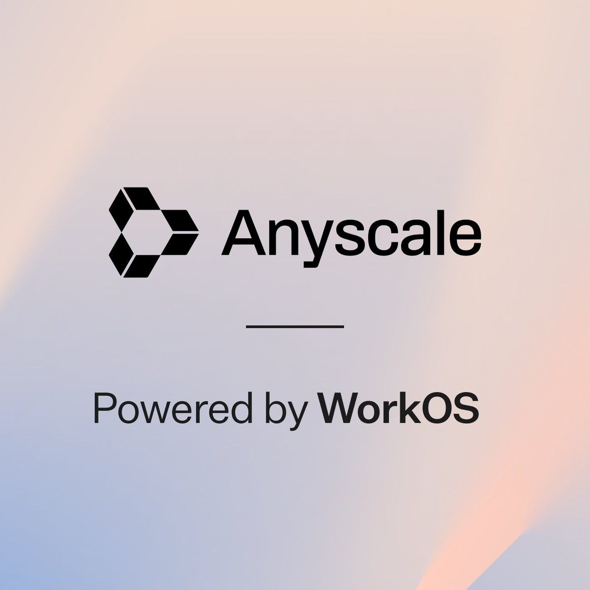 grinich's tweet image. WorkOS Customer Week Day 4! @anyscalecompute  🚀

Built by the creators of Ray, Anyscale enables teams to develop and deploy AI applications at any scale — from laptop to global cluster. Real infrastructure for production AI workloads.

We’re excited to support this mission,…