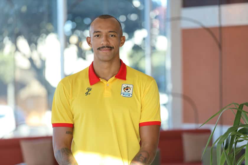 Melvyn Lorenzen, Uganda Cranes forward from Muangthong UTD FC in Thailand, has joined the Uganda Cranes camp in Morocco.

#InternationalFriendly