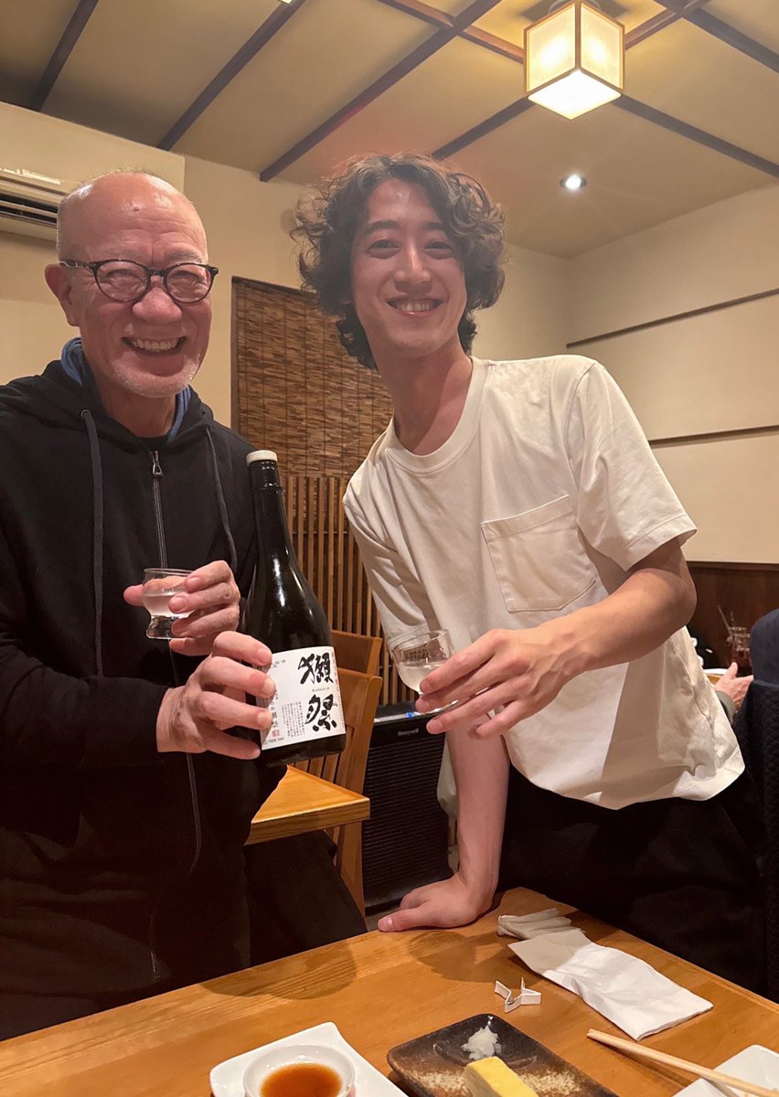 久石譲さんとニューヨークの居酒屋で語り合う夜🍶