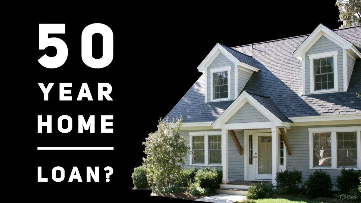 50 Year Mortgage!!!  Top 3 reasons why some people will consider a 50 year home loan and a BIG reason why many people will stick with a 30 year loan - WATCH youtube.com/shorts/eQ9CJjh…

Sam Miller of REMAX Stars Realty 740-397-7800 SamMillerSells.com

#50YearLoan