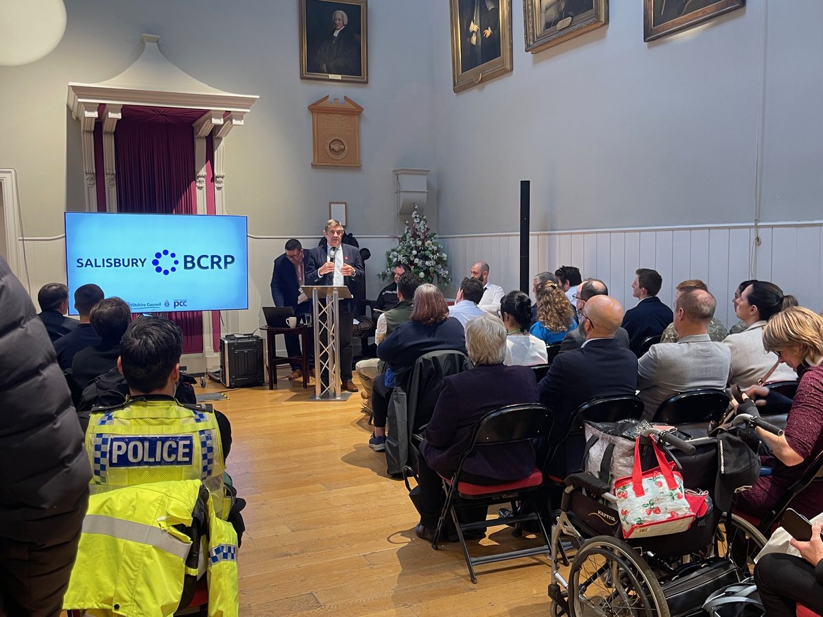 How is Salisbury leading the way in Wiltshire to reduce business crime?

Today, <a href="/pwilkinson_pcc/">Philip Wilkinson: PCC Wiltshire and Swindon</a>  brought together Wiltshire Police, Salisbury City Council, Wiltshire Council and Salisbury BID to form the Salisbury Business Crime Reduction Partnership. The first of its kind in