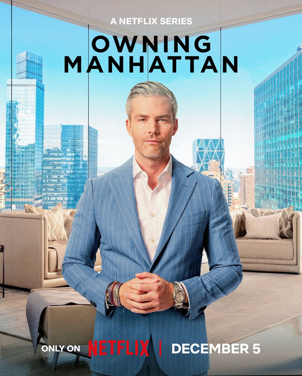 Owning Manhattan Season 2 premieres December 5th only on <a href="/netflix/">Netflix</a> 🗽 

@ryanserhant and his legendary team of <a href="/serhant/">Serhant</a> agents aren’t holding anything back in this next-level season of Owning Manhattan, produced by @worldofwonder

Season 2 trailer out now: netflix.com/tudum/articles…