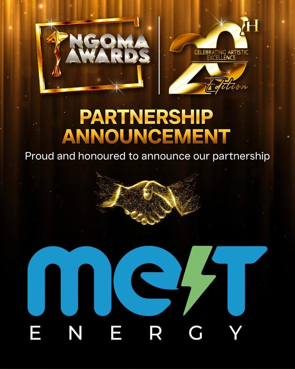 Quangd1609's tweet photo. 🔥 NGOMA AWARDS ZAMBIA 2025 🔥
We extend our heartfelt thanks to the organizations:
💫Young Phiroz General Dealers
💫Melt Energy
💫JCDecaux
💫Zynle (with Tutandale)
💫TRACE+ Afro-Urban Culture
💫Pacra
#NgomaAwards2025 #NgomaAt20 #CelebratingCreativity #YalilaNgoma https://t.co/qsH5v6WsNB