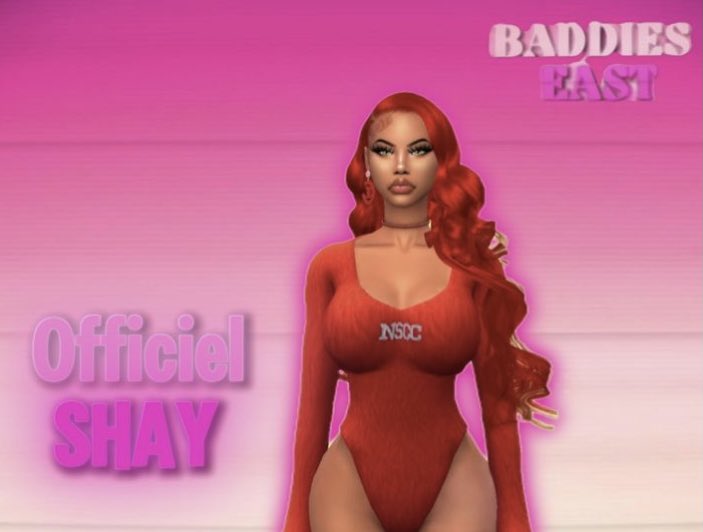 OfficielShay_'s tweet image. 2ème épisode de #BADDIESEASTSIMS et on voit bien qui dirige déjà le show 👸🏻👅
