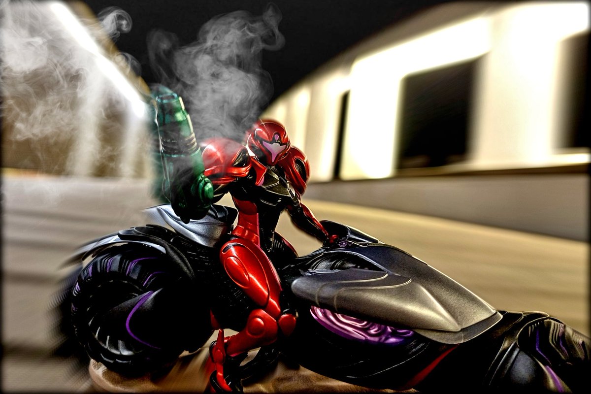 MisterKyleHyde's tweet photo. 💜 She's Back 💜 #metroid #amiibo #lesrentabiliser #metroidprime #toyphotography #samusaran #kaneda #memecombat https://t.co/Br0AAy1DyT