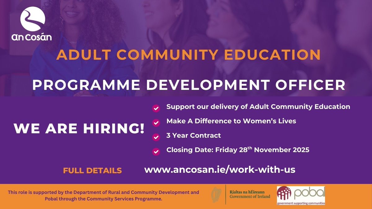 An Cosán tweet media