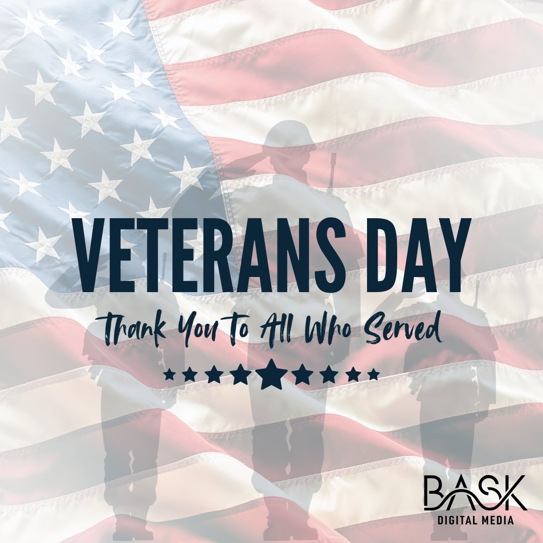 baskdigital's tweet image. Thank you to all of the brave veterans who have fought for our freedom. We are grateful for your service. 🇺🇸