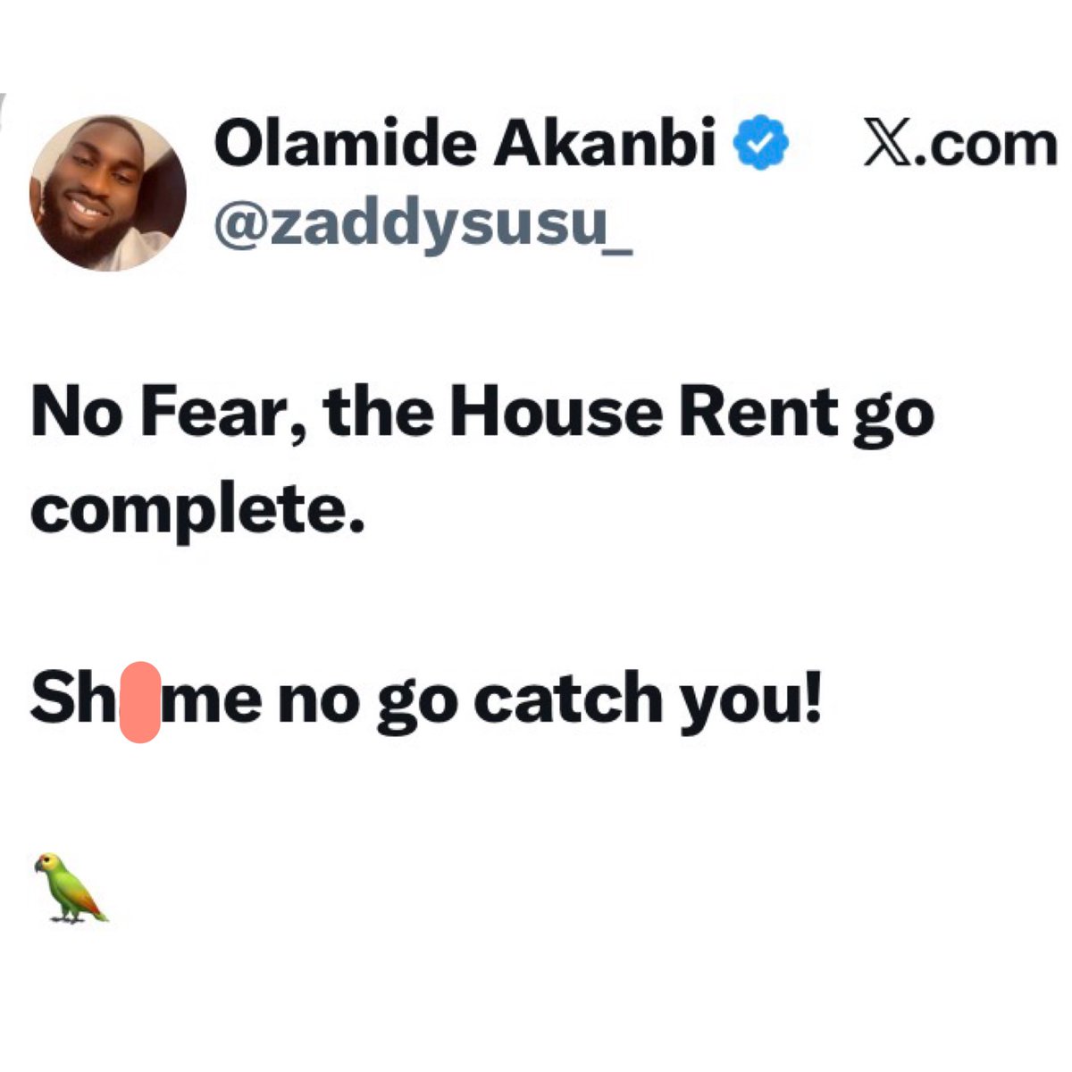 instablog9ja's tweet image. Amen to everyone trusting God for their rent this season — may you pay your rent complete, and may sh@me never touch you! 🙏🏽🏠💸