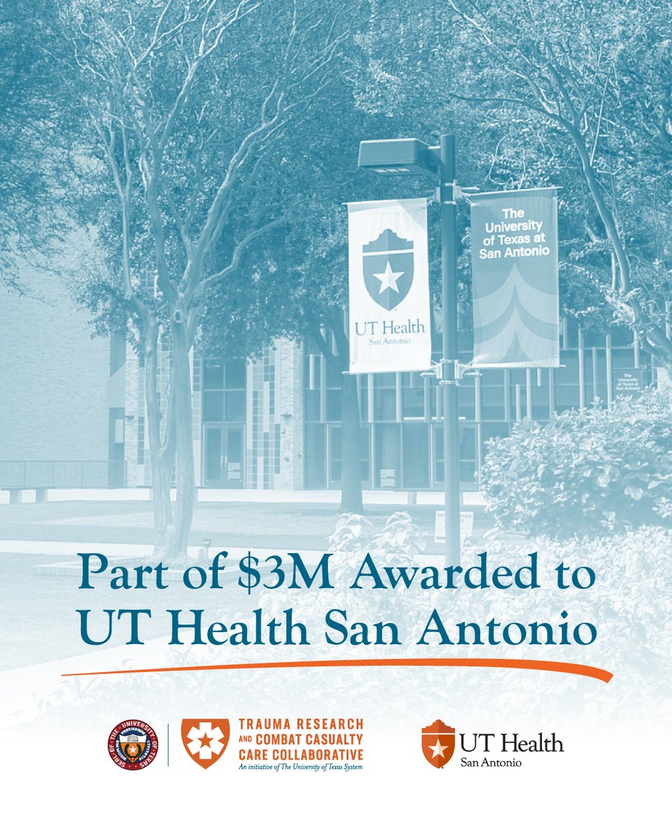 TRC4 congratulates the UT-FORCE team on launching a statewide prehospital trauma research network!
Led by <a href="/UTHealthSA/">UT Health San Antonio</a> , UT-FORCE empowers EMTs &amp; paramedics as assistant investigators—starting with a pilot on topical vancomycin for open fractures.

#UTSanAntonio #TraumaResearch
