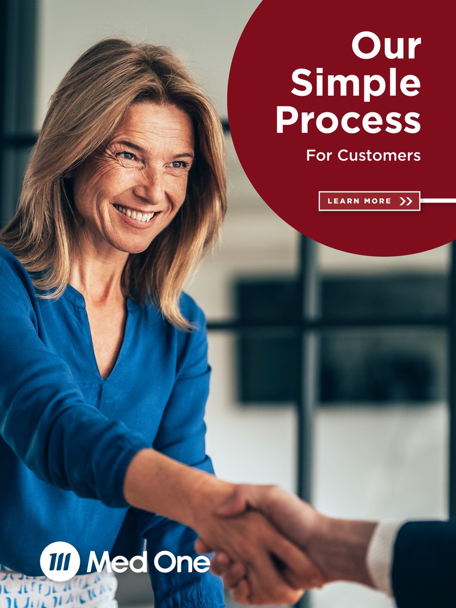medonegroup's tweet image. We make healthcare equipment leasing simple, transparent, and flexible. 

Every customer is unique. Just a few pages of easy paperwork and decades of healthcare financing experience working for you. Learn more about our process: bit.ly/FinanceProcess #MedOne #CustomerLeasing