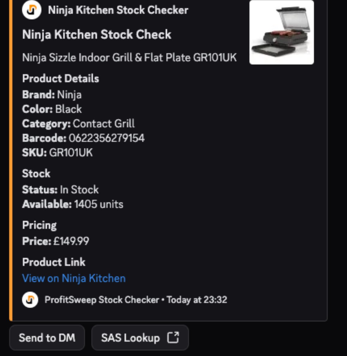 ProfitSweep's tweet image. 🚨 It’s BACK &amp;amp; BIGGER than ever! 🚨

Our Online Stock Checker is coming back, now covering a MASSIVE new site list 

See EXACT stock counts in seconds

Use code HAL35 for your first month at £34.99 → ProfitSweep.com 🚀