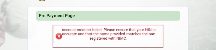 Rhuevicky's tweet photo. @officialnyscng 
Please has anyone been able to resolve this. My names are correct. I've done validation but no change https://t.co/qLX4wKgwz4