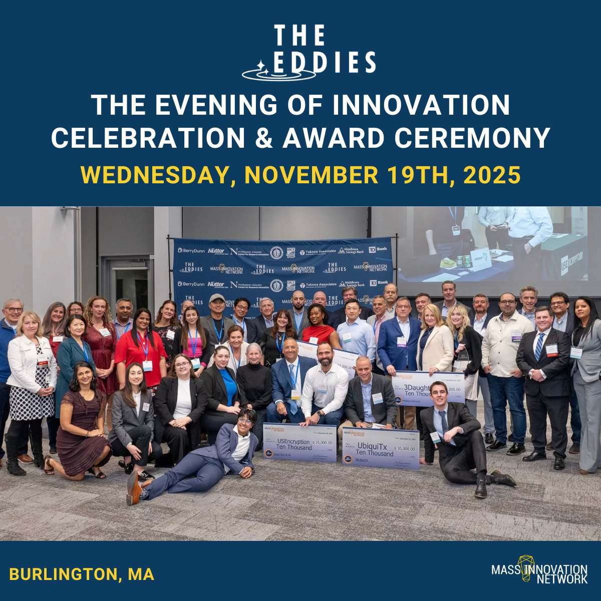 The <a href="/ne_inno/">Massachusetts Innovation Network (MassInnoV)</a> will host the 2025 Evening of Innovation &amp; Awards Ceremony on Wednesday, 11/19 in Burlington, MA — a night dedicated to celebrating breakthrough ideas, visionary founders, and the innovations shaping our future.

Register now: massinnov.org/events