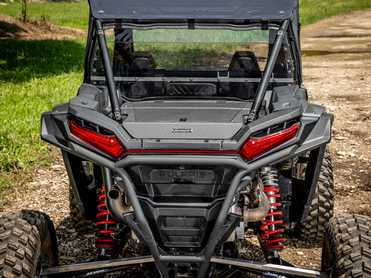 superatvtweet's tweet image. 🧰 Your #PolarisRZR #XP1000 can handle the wildest rides, but your gear needs protection to survive. The #SuperATV Trunk Bed Enclosure turns your open bed into a secure storage box that keeps tools, supplies, and trail gear safe from the elements. 😎👍