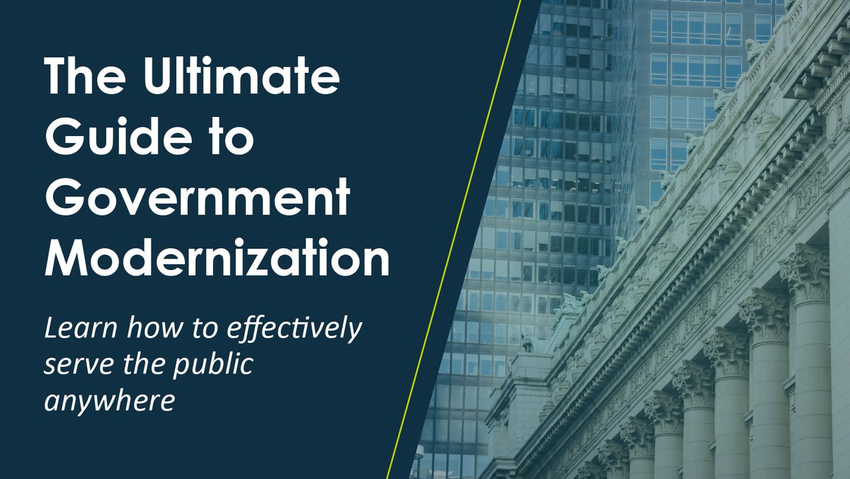 MetaSource's tweet image. 📂 Paper workflows slowing your agency processes?

Modernization boosts efficiency, improves service, and helps staff respond faster. ⚡

Check out our guide to learn how to achieve these benefits: hubs.la/Q03QNHYH0

#PublicSector #GovTech #GovEfficiency