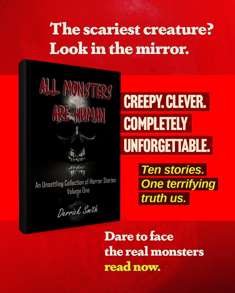 When fear, guilt, and desire twist the human soul, the results are far more terrifying than anything that crawls in the dark. Witness horror at its most human. BY <a href="/smith2848_fecp/">Derrick Smith</a>

Available on - amzn.to/3LaJGgd
