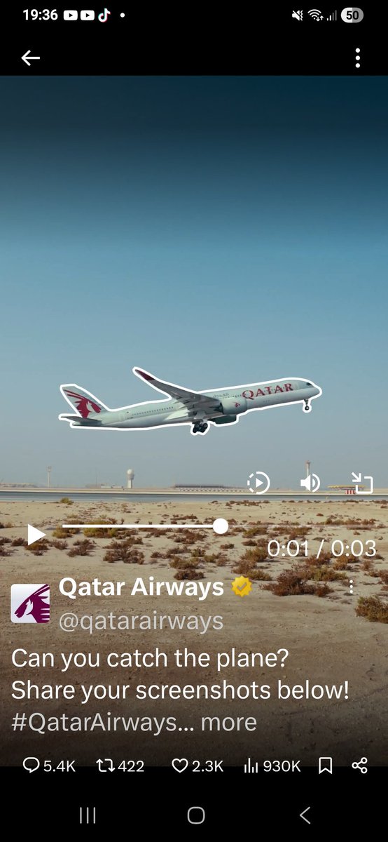Polojaykay's tweet photo. @qatarairways Always love to fly you 😍❤️ https://t.co/KeeJZT0tUA