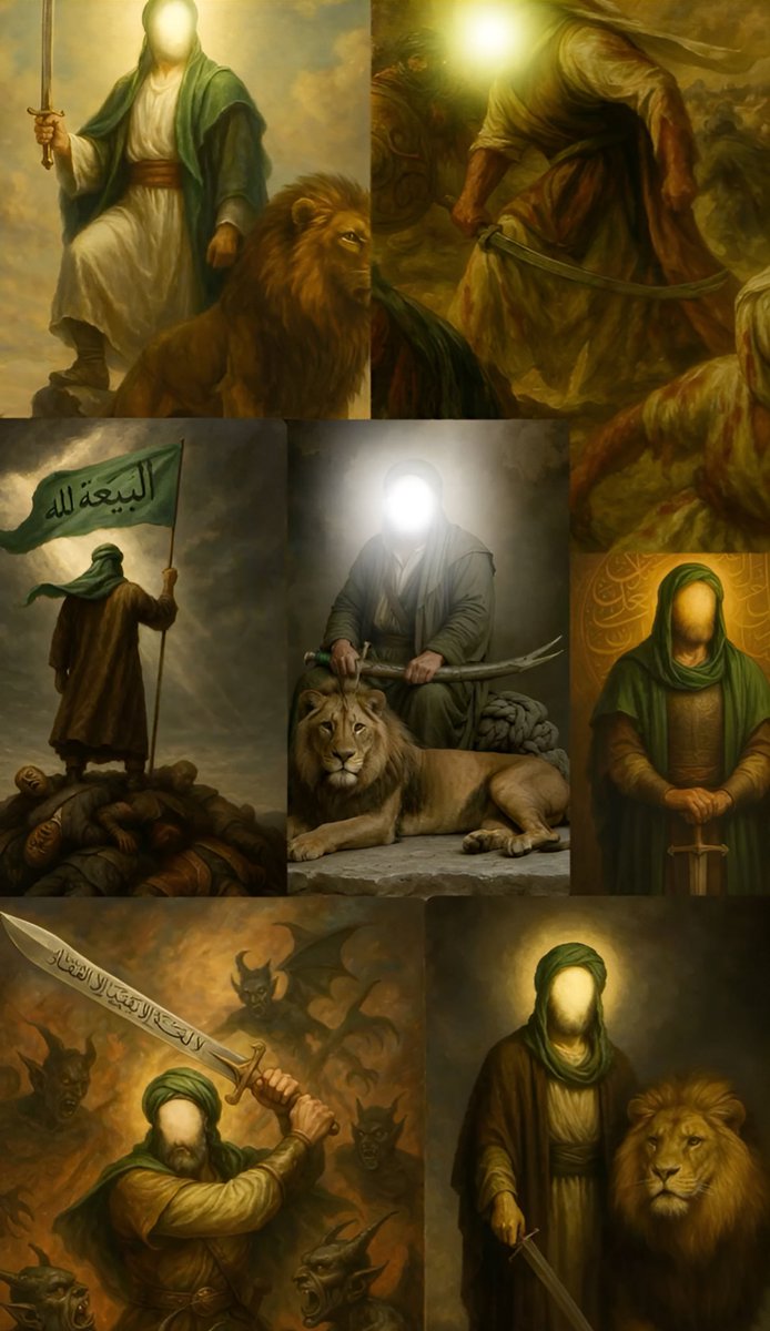 "السَّلامُ عَلَى أَسَدِ اللّٰهِ فِي الوَغى".