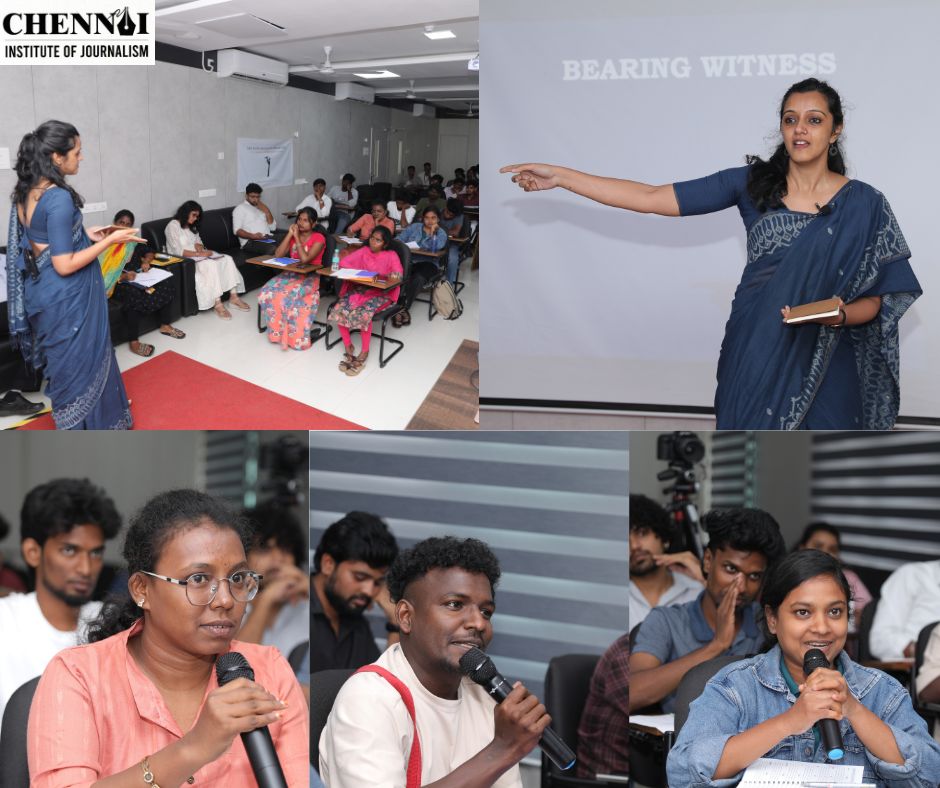 Chennai Institute of Journalism tweet media