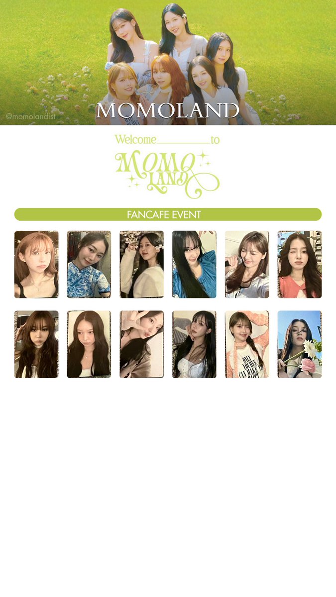 momolandist's tweet photo. momoland | photocard templates

- RODEO fansign / fancall event
- POB trading cards
- broadcast photocards
- welcome to momoland fancafe event

#MOMOLAND #모모랜드 https://t.co/aqwHRcYz1f