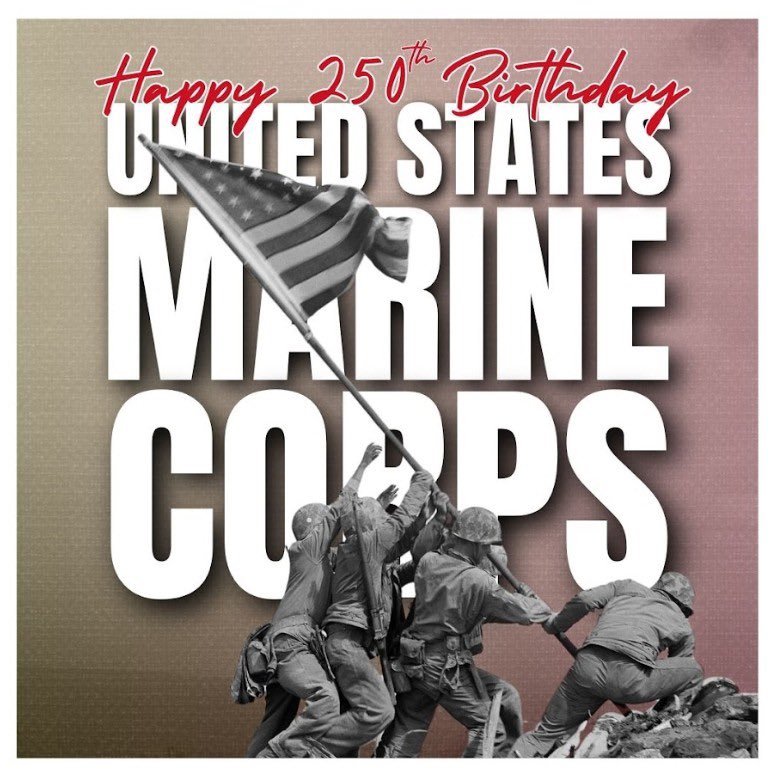 RepDaveJoyce's tweet image. For 250 years, the @USMC has served our nation with bravery and honor. I want to thank every Marine, past and present, for defending the values and freedoms we hold dear.