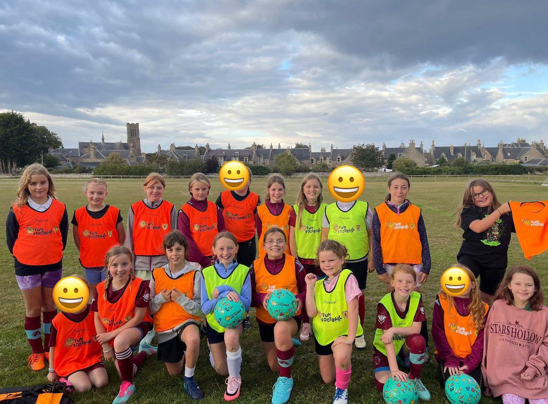 Great weather and fun for the <a href="/FunFootballUK/">McDonald’s Fun Football</a> session,☀️⚽️ <a href="/ScotFANorth/">North</a> <a href="/ScottishFA/">Scottish FA</a> #FootballForAll