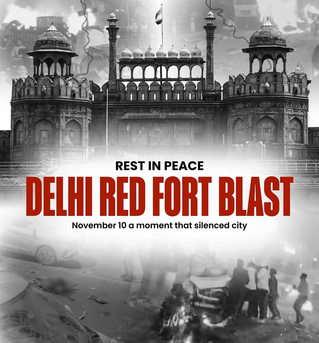 💔 दिल्ली ब्लास्ट पर गहरा शोक
लाल किला के पास हुए इस भीषण धमाके में अपनी जान गंवाने वाले सभी निर्दोष लोगों के लिए दिल से श्रद्धांजलि।
ईश्वर घायलों को शीघ्र स्वास्थ्य लाभ दे और प्रभावित परिवारों को यह असहनीय दुख सहने की शक्ति प्रदान करे।
#DelhiBlast #PrayForDelhi #RIP