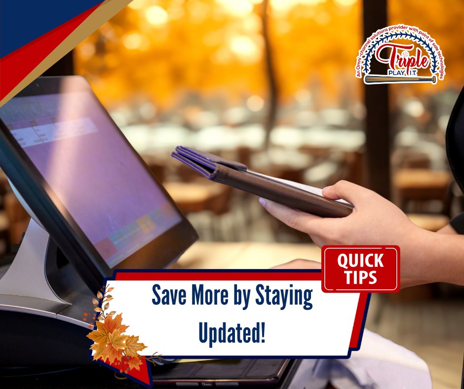 TriplePlayIT's tweet image. 💡 Outdated POS = Lost profits.
 Stay updated, stay fast, stay ahead.
 📞 (469) 998-2240 | 🌐 tripleplayit.com
 #POSSystems #TechTips #TriplePlayIT