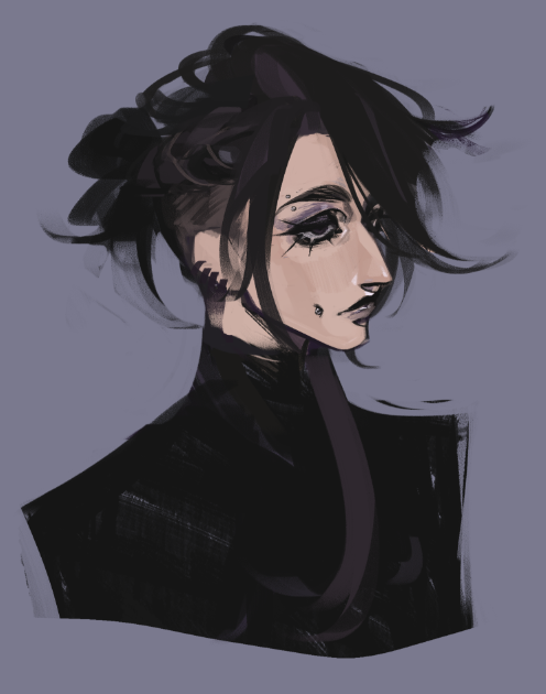 not to glaze my own oc, but I didn't expect him to serve such face card when I designed him