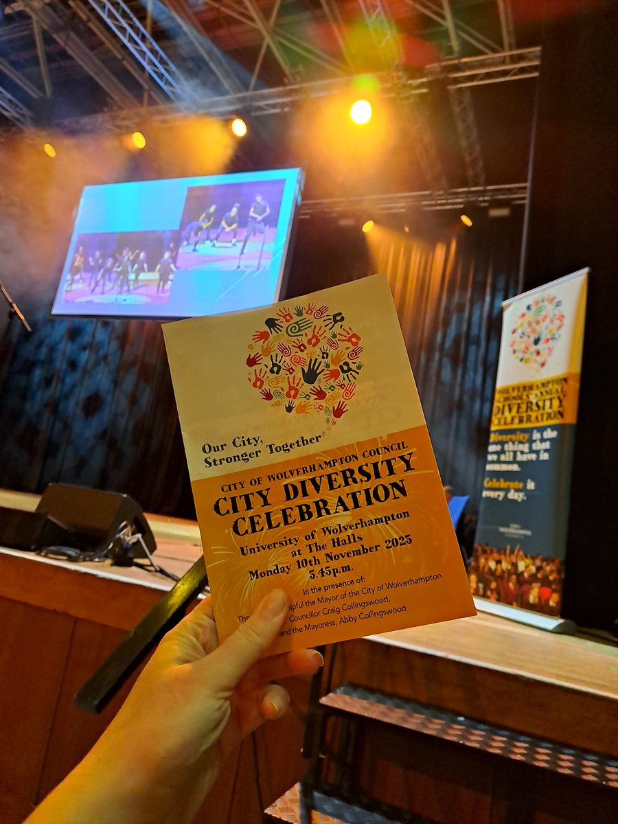 WolvesCouncil's tweet photo. Good luck to everybody that is taking part in this evening’s Schools’ Diversity Celebration - now in its 35th year! Follow along for a selection of photos on this thread. #WolvesDiversity #Proud2BeWolves https://t.co/IeVDeqBOVc