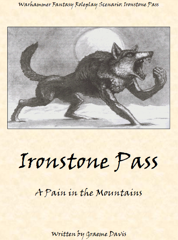 xathrodox86's tweet image. The Grimvember event continues on my blog. Today I review the "Ironstone Pass" scenario written by Graeme Davis.🎲🖋️

italwaysrainsinnuln.wordpress.com/2025/11/10/gri…

It is a tale of werewolves, Druchii Necromancers and snow-filled valleys full of hungry wolves and living dead!☠️🐺

Enjoy!
#WFRP #TTRPG