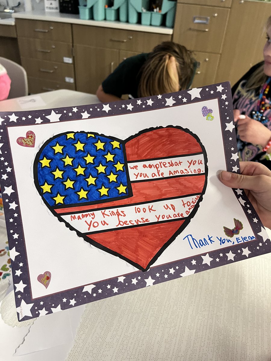 HONORING OUR HEROES: The Lander Girls on the Run team wrote heartfelt letters of appreciation and encouragement to local veterans as a way to express gratitude for the service and sacrifice of those who have served our country. #mychoicemayfield #startwithyes