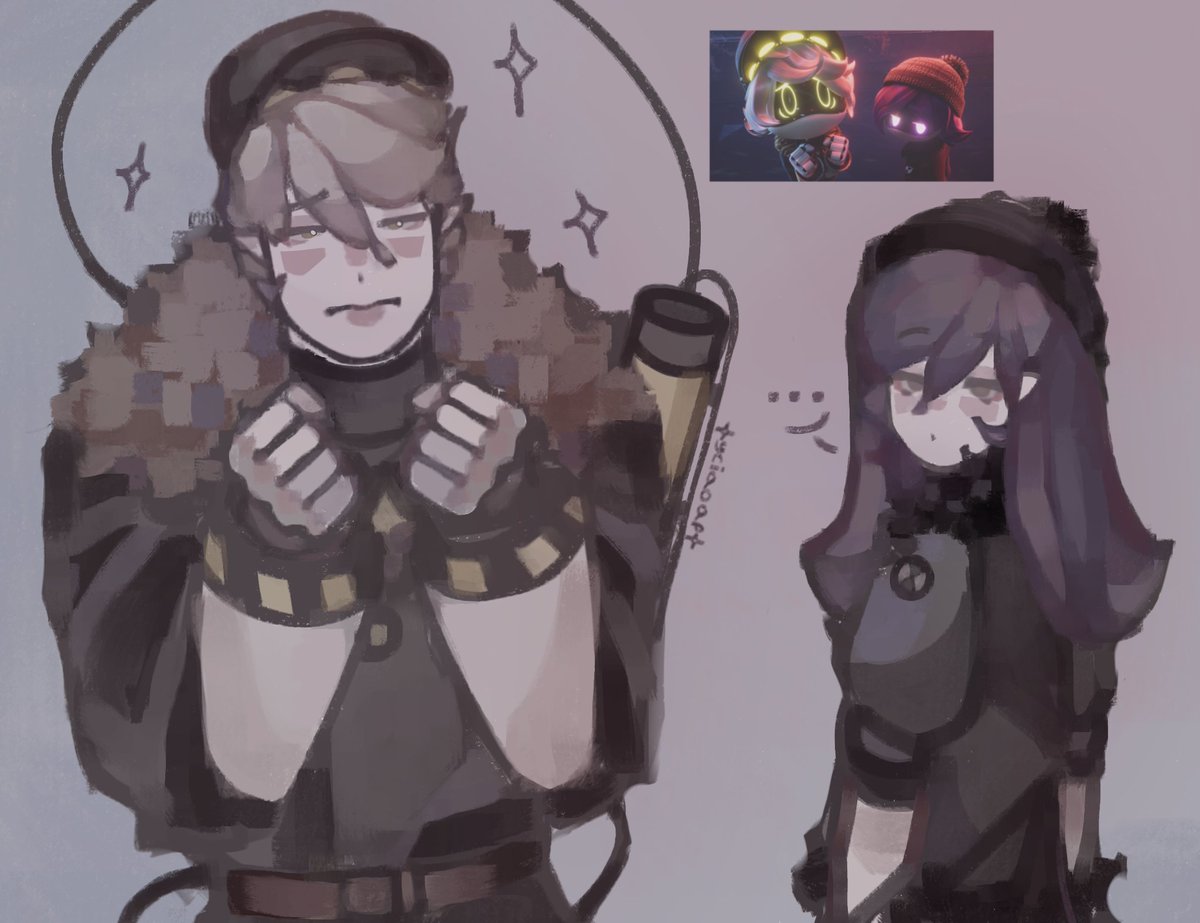 im in love with this frame uzi is such patootie here #nuzi #enzi #biscuitbites #murderdrones #SerialDesignationN #UziDoorman #uzixn #nxuzi