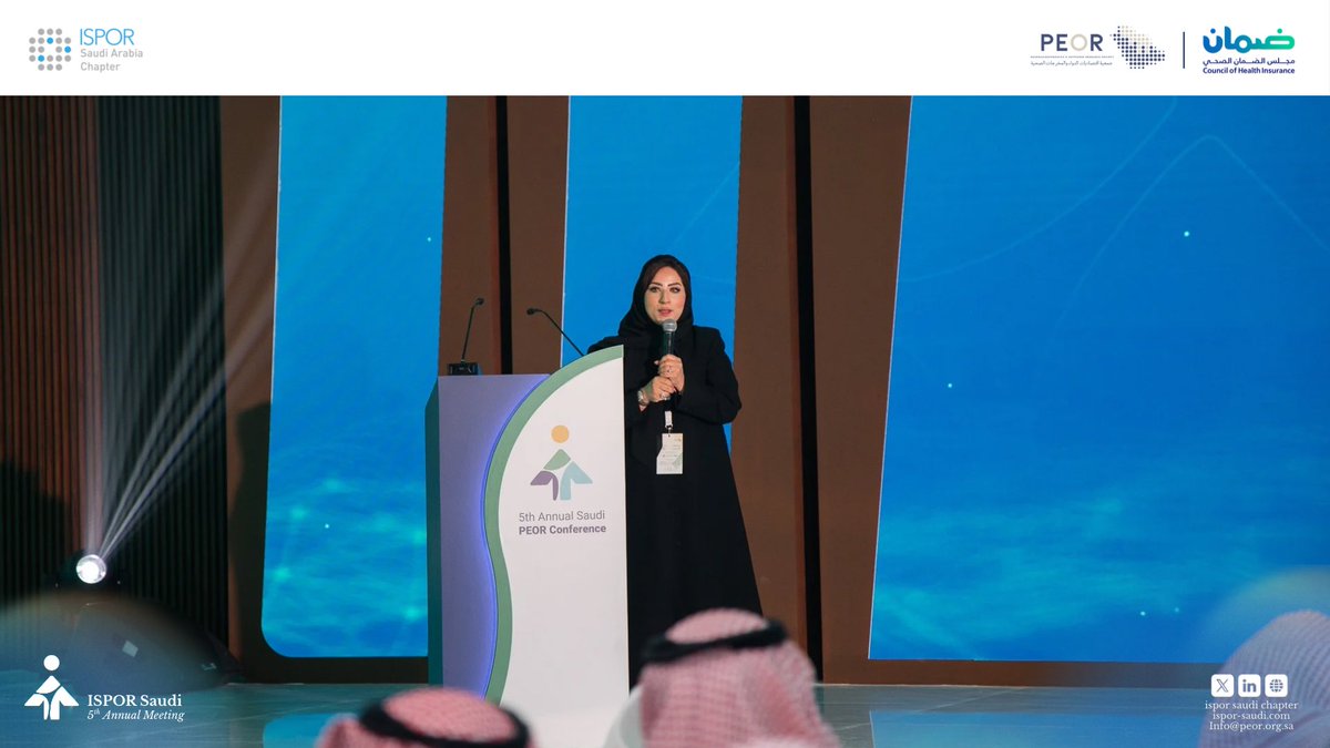 We extend our heartfelt thanks to Dr. Noha AlMoheisen for her valuable contribution to the 5th Annual Saudi Pharmacoeconomics &amp; Outcomes Research Conference through her insightful presentation titled “The Center for National Health Insurance (CNHI): Present Role and the Future.”