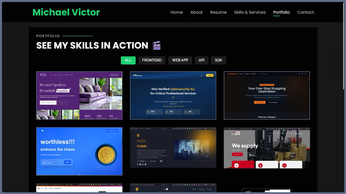 just shipped two more builds — clean, functional, and live.

take a peek👉 =&gt;  yourmixjnr.tech
