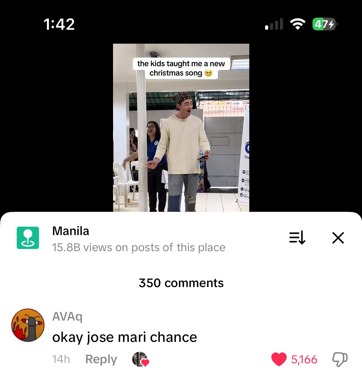 onlyforKyum97's tweet photo. Sorry but I’ll never get over “Jose Mari Chance” coz @greysonchance was taught to sing “Christmas in Our Hearts” by Jose Mari Chan 😂😂 https://t.co/VUXbPakWXY