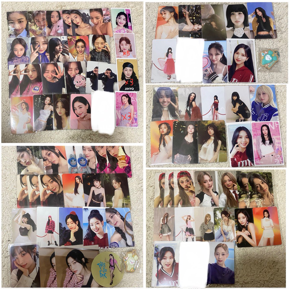 tori_2149's tweet photo. TWICE 交換 買取
【 譲 】
画像のもの

【 求 】
ジヒョ 過去トレカ等

求めているものと同時にお譲り可能なものの画像をリプいただければと思います！
何でも検討いたします！

買取も行っています🙆‍♀️こちらが買取❌

 #TWICE交換  #TWICEトレカ交換 https://t.co/iAXa8ZV4jY