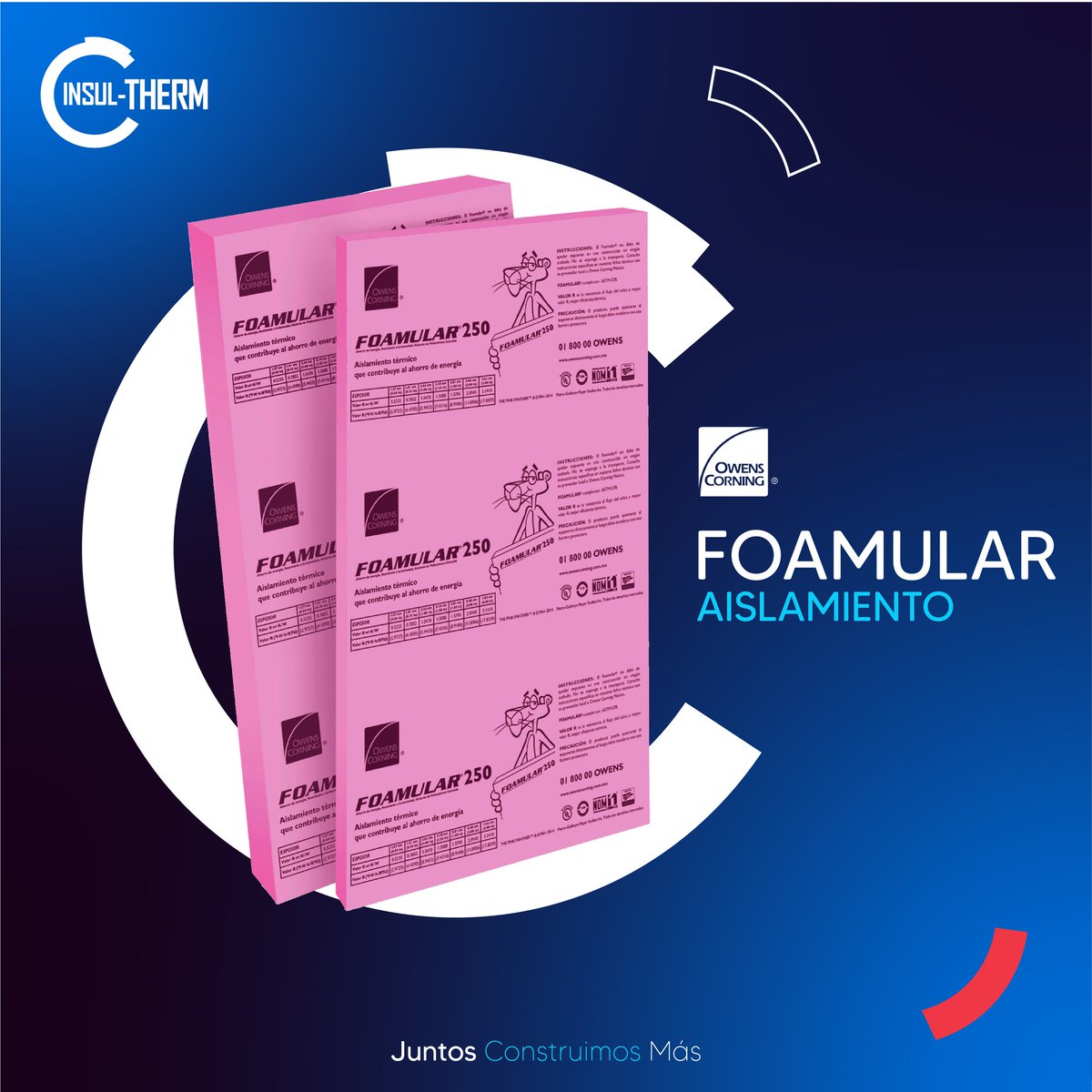 InsulThermMx's tweet image. Protege tu proyecto con la mejor tecnología en aislamiento. 🍂
Somos distribuidor oficial de Owens Corning.💪

¿Buscas rendimiento, durabilidad y ahorro energético?
📲 Envíanos mensaje 

#ConstruccionEficiente #Aislamiento #Insul-therm #Owenscorning