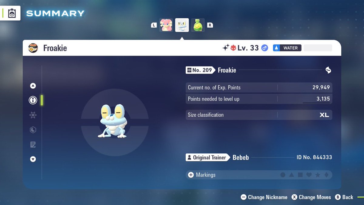 Shiny Shalpha Froakie 😭💖
#PokemonLegendsZA