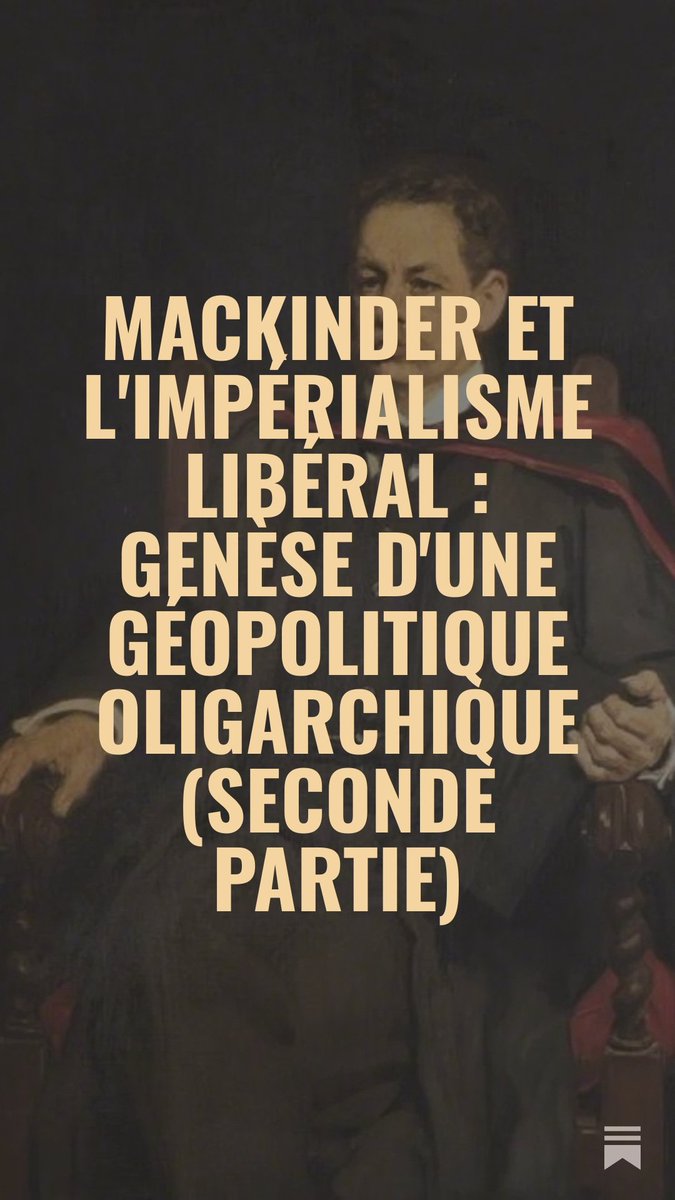 “La véritable force d’une nation”, affirme Mackinder, “réside dans ses travailleurs, ses penseurs, ses combattants et ses mères”.
Au sujet du réalisme démographie de Mackinder parmi les élites anglo-américaines, on pense à la dialectique actuelle entre le césarisme transhumaniste