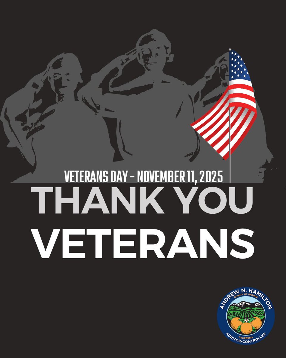 For our veterans, thank you for bravely doing what you're called to do so we can safely do what we're free to do. Our offices will be closed on Tuesday, November 11, reopening for normal business hours on Wednesday, November 12.