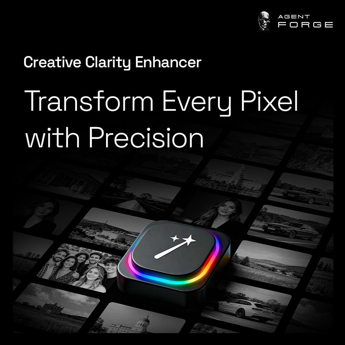 lummy_deee's tweet image. Transform Every Pixel with AI Precision!
The Creative Clarity Enhancer by AIREV refines depth, texture &amp;amp; tone for natural, high-quality visuals  from subtle edits to stunning refinements.
See your images shine.
🔗 agents.aitech.io
@AITECHio #AITECH $AITECH