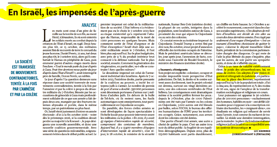 CWeillRaynal's tweet image. Allô, @lucbronner qu'est ce qui vous permet de décréter que les Juifs que vous qualifiez "d'ultraorthodoxes" sont "les adeptes d'un judaïsme rigoriste et rétrograde" et qu'ils menaceraient la démocratie ?
Que savez-vous du judaïsme pour lancer sans plus de démonstration un tel